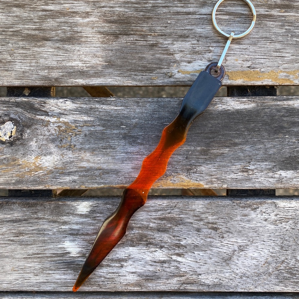 Handmade Custom Resin Protection Keychain